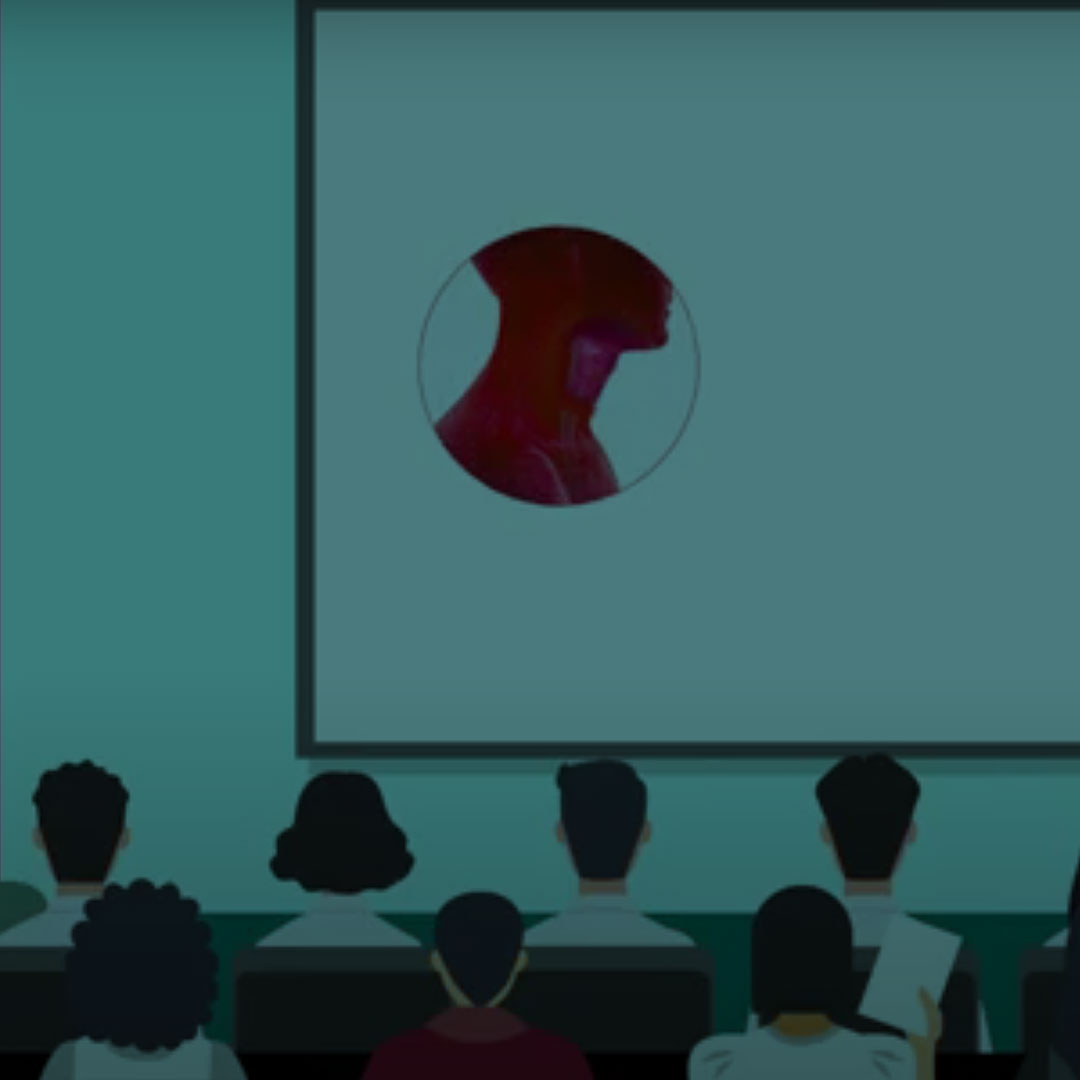 an illustration of a health seminar