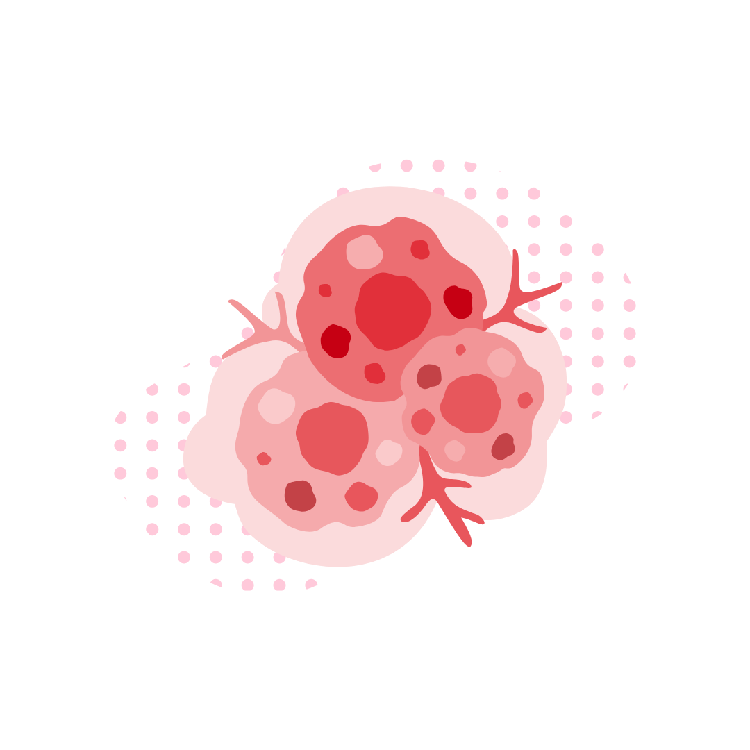 illustration of cancer cells