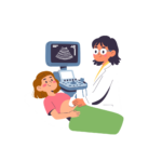 illustration of ultrasound